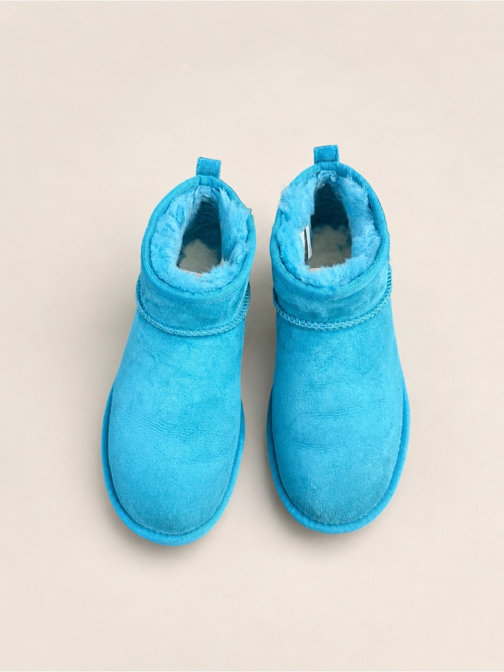UGG Classic Ultra Mini Tidal Wave Blue Boots Women’s Size 7